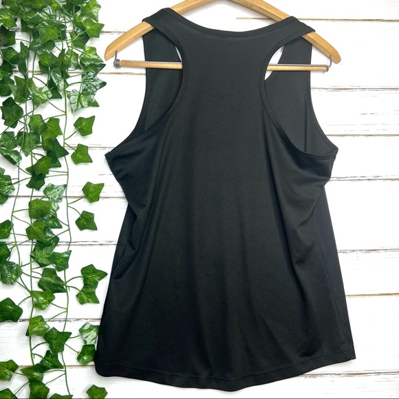 JustStrong Progress not Perfection Black Workout Tank L - Picture 3 of 5